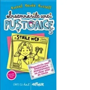 Coperta cărții Insemnarile unei pustoaice 5. Povestirile unei Domnisoare Atotstiutoare nu chiar atat de istete