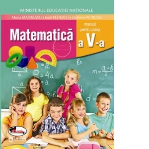 Coperta cărții Matematica, manual pentru clasa a V-a