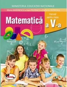 Coperta cărții Matematica, manual pentru clasa a V-a
