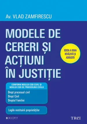 Coperta cărții Modele de cereri si actiuni in justitie Ed.2