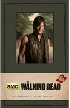 Coperta cărții Walking Dead Hardcover Ruled Journal - Daryl Dixon