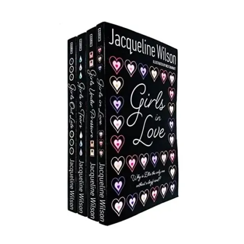 Coperta cărții Jacqueline Wilson Girls Series 4 Books Collection Set