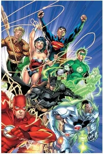 Coperta cărții Absolute Justice League Origin