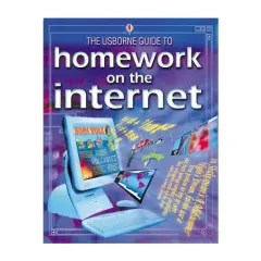 Coperta cărții The Usborne Guide to Homework on the Internet (Usborne Computer Guides)