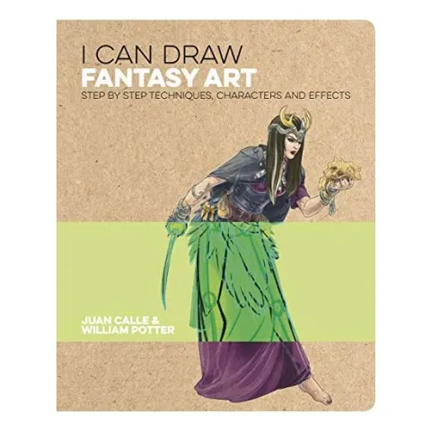 Coperta cărții I Can Draw Fantasy Art, Juan Calle