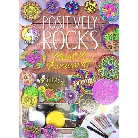 Coperta cărții Positively Rocks: Paint it Forward!