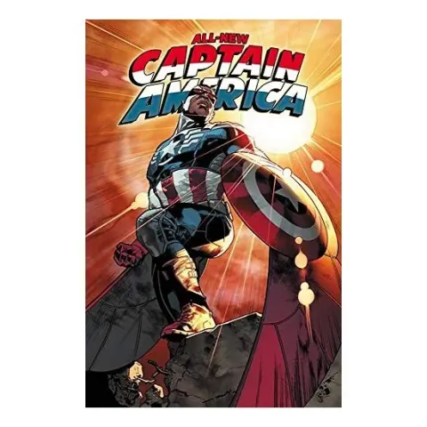 Coperta cărții All-New Captain America