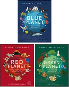 Coperta cărții Colours of the World Series 3 Books Collection Box Set (Blue Planet, Green Planet, Red Planet),