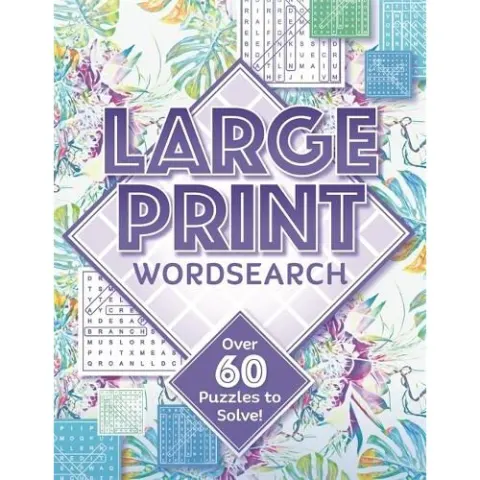 Coperta cărții Large Print Wordsearch