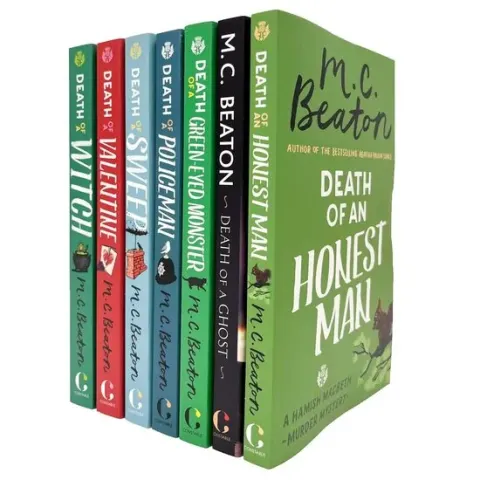 Coperta cărții M C Beaton Hamish Macbeth Series Collection 7 Books Set
