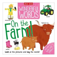 Coperta cărții C48HB Wonderful Words: on the Farm!