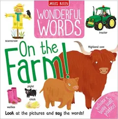 Coperta cărții C48HB Wonderful Words: on the Farm!