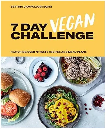 Coperta cărții 7 Day Vegan Challenge