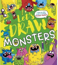 Coperta cărții Let's Draw Monsters