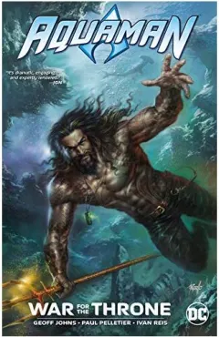 Coperta cărții Aquaman, Geoff Johns