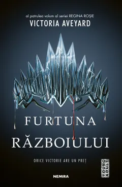 Coperta cărții Furtuna războiului (seria Regina roșie, partea a IV-a)
