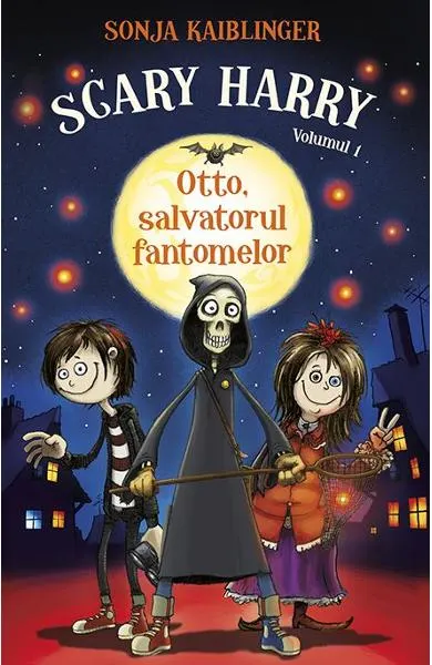 Coperta cărții Otto, salvatorul fantomelor (Scary Harry, vol. 1)