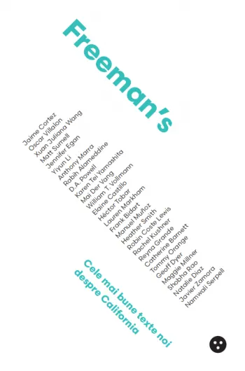 Coperta cărții Freeman’s: cele mai bune texte noi despre California