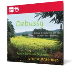 Coperta cărții Debussy - Prélude à l’après-midi d’un faune, La Mer, Khamma, Jeux
