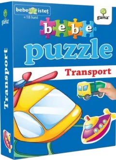 Coperta cărții Bebe Puzzle. Mijloace de transport