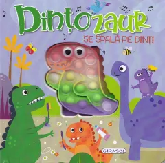 Coperta cărții Dințozaur se spală pe dinți
