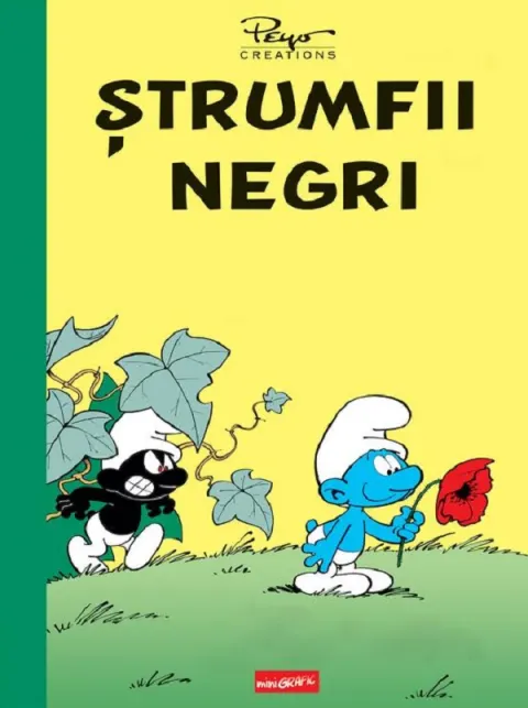 Coperta cărții Strumfii negri
