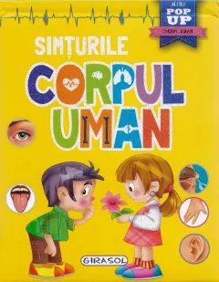 Coperta cărții Corpul uman. Simturile