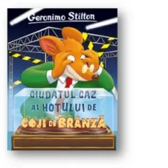 Coperta cărții Ciudatul caz al hotului de coji de branza. Volumul 9 din seria Geronimo Stilton