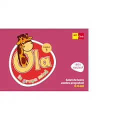 Coperta cărții OLA in grupa mica. Caiet de lucru pentru prescolari, 3-4 ani (editie revizuita). Caiet 1