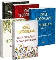 Coperta cărții Pachet Ionel Teodoreanu: 1. La Medeleni (3 volume); 2. Lorelei; 3.Ulita copilariei. In casa bunicilor