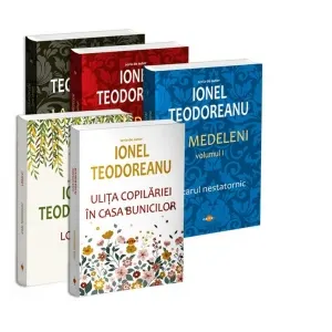 Coperta cărții Pachet Ionel Teodoreanu: 1. La Medeleni (3 volume); 2. Lorelei; 3.Ulita copilariei. In casa bunicilor