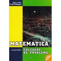 Coperta cărții Matematica. Clasa a IX-a, profil pedagogic. Culegere de probleme