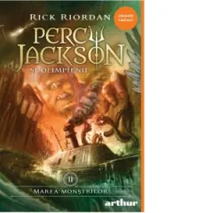 Coperta cărții Percy Jackson si Olimpienii 2. Marea Monstrilor