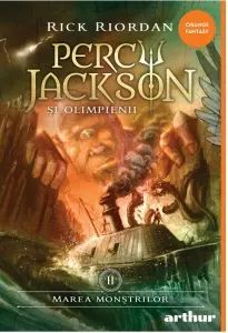 Coperta cărții Percy Jackson si Olimpienii 2. Marea Monstrilor