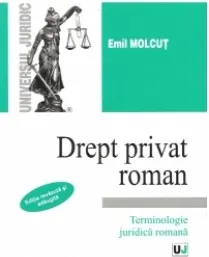 Coperta cărții Drept privat roman - Terminologie juridica romana, Editie revazuta si adaugita