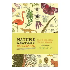 Coperta cărții Nature anatomy notebook