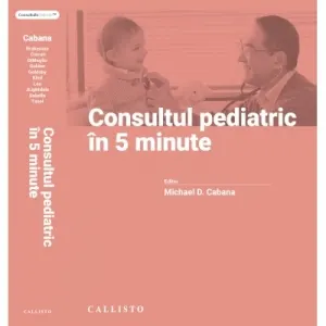 Coperta cărții Consultul pediatric in 5 minute