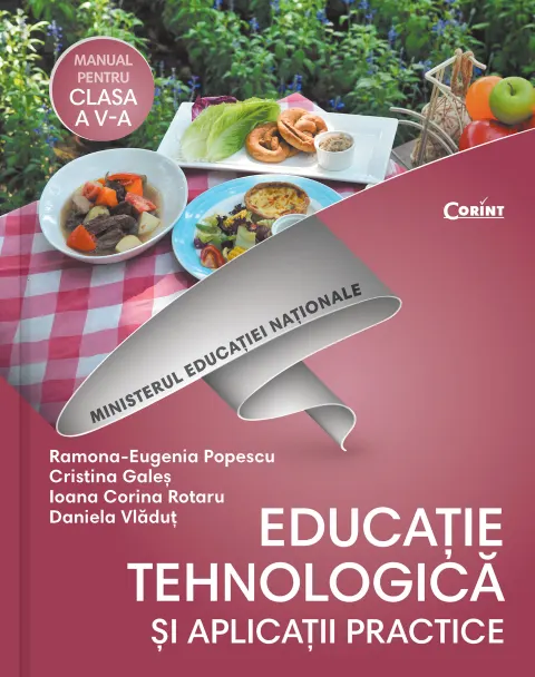 Coperta cărții Educație tehnologică și aplicații practice - Manual pentru clasa a V-a