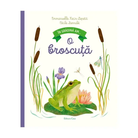 Coperta cărții În grădină am... o broscuță