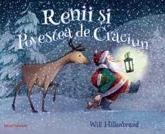 Coperta cărții Renii și povestea de Crăciun