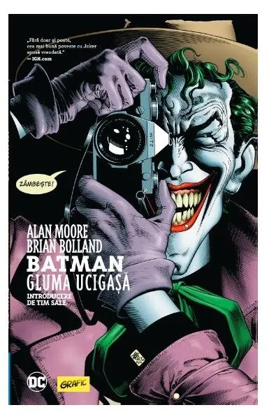 Coperta cărții Batman: Gluma ucigașă