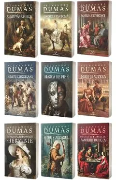 Coperta cărții Pachet 9 volume: Alexandre Dumas