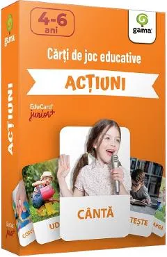 Coperta cărții Actiuni. Carti de joc educative