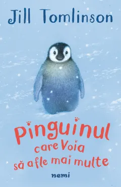 Coperta cărții Pinguinul care voia să afle mai multe