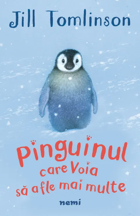 Coperta cărții Pinguinul care voia să afle mai multe