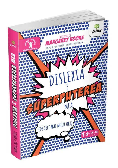 Coperta cărții Dislexia e superputerea mea