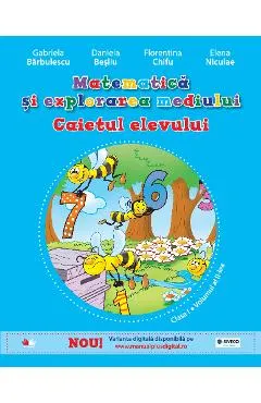 Coperta cărții Matematica si explorarea mediului cls 1 Caiet vol.2 - Gabriela Barbulescu, Daniela Besliu