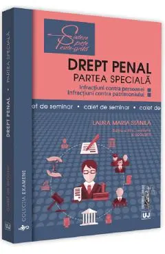 Coperta cărții Drept penal. Partea speciala. Caiet de seminar