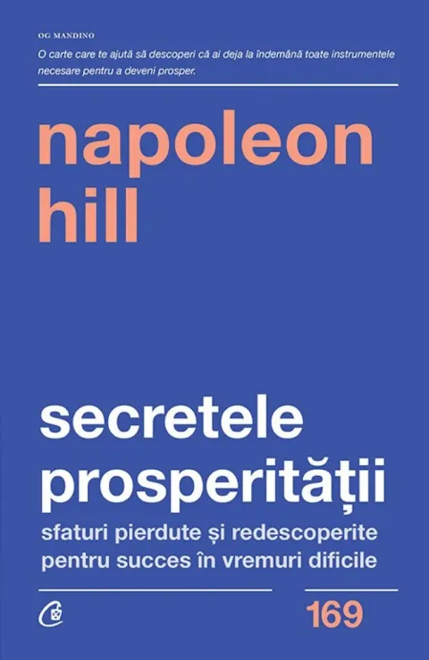 Coperta cărții Secretele prosperității