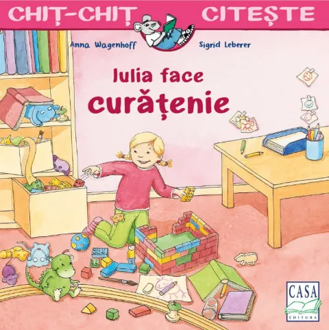 Coperta cărții Iulia face curatenie